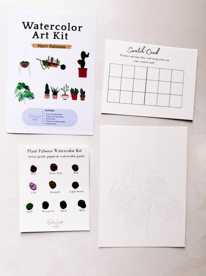 Plant Palooza Mini Watercolor Kit