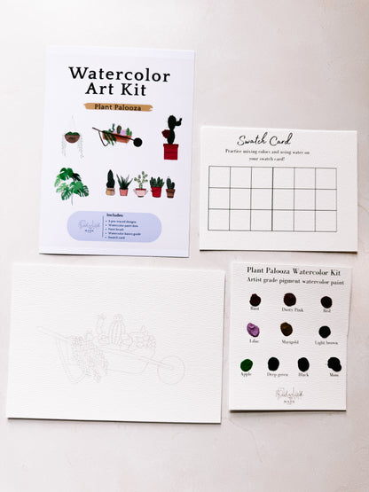 Plant Palooza Mini Watercolor Kit