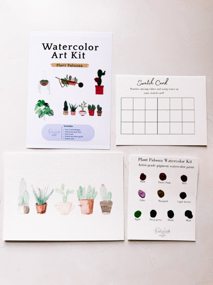 Plant Palooza Mini Watercolor Kit