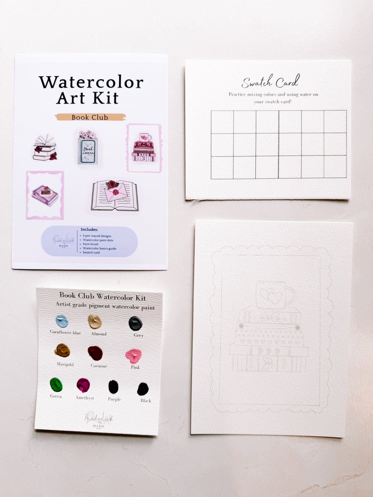 Book Club Mini Watercolor Kit