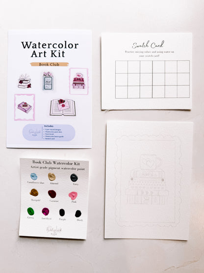 Book Club Mini Watercolor Kit
