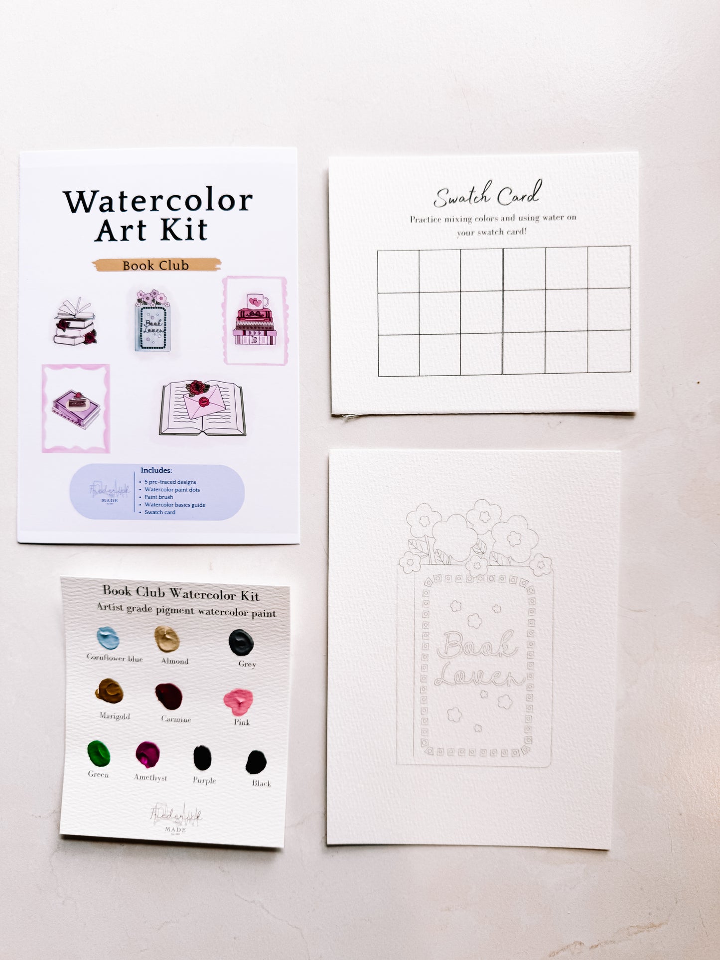 Book Club Mini Watercolor Kit