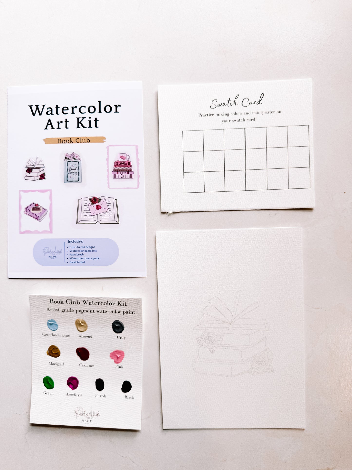 Book Club Mini Watercolor Kit