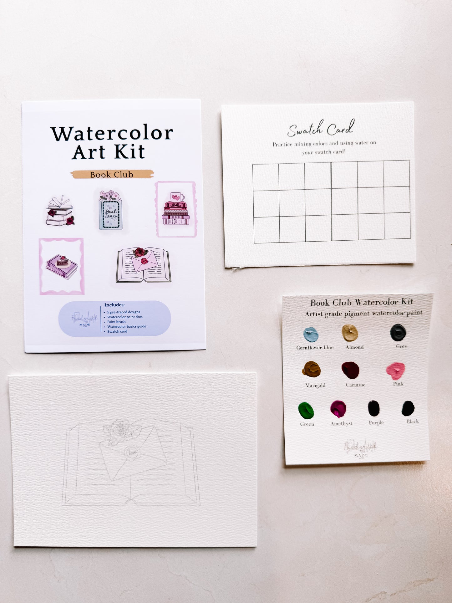 Book Club Mini Watercolor Kit