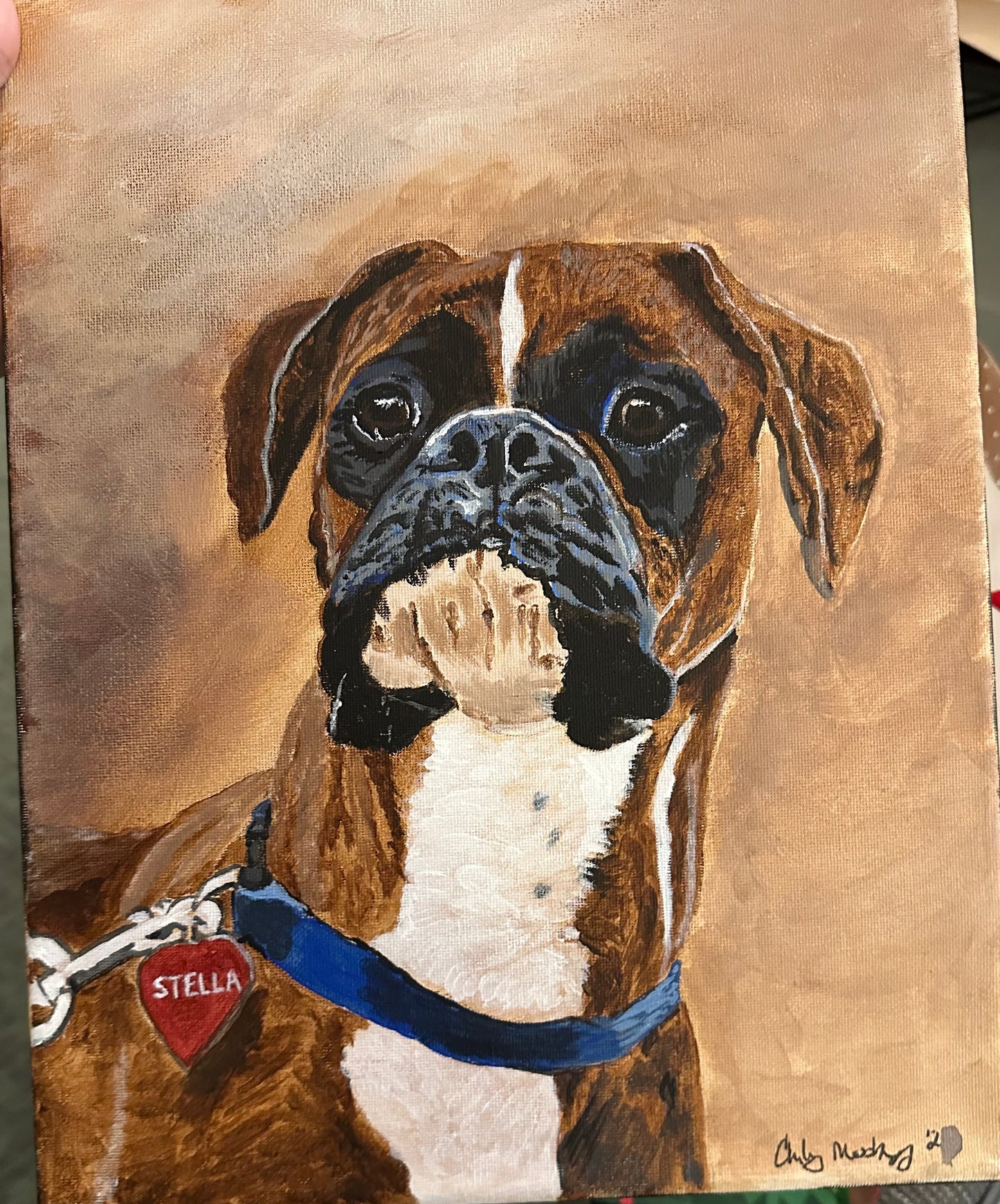 Custom Pet Portrait + 2 Bonus Prints