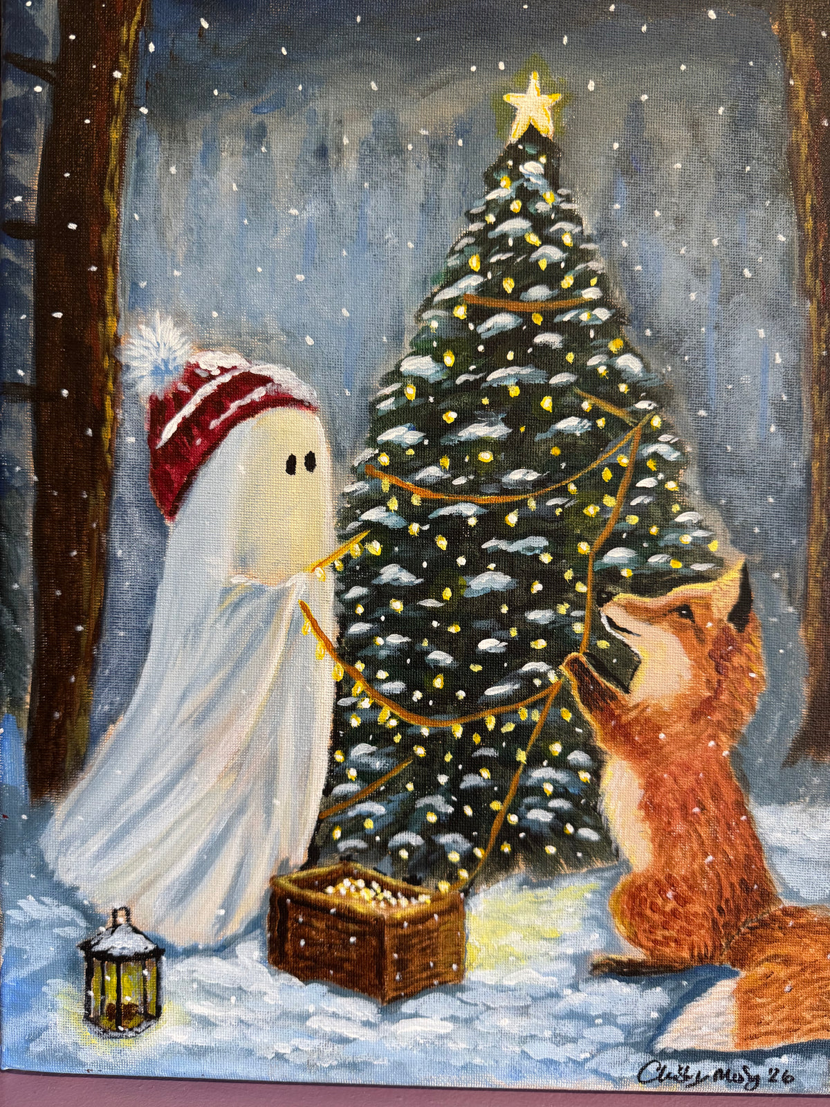 Acrylic Painting with Christy - December 12