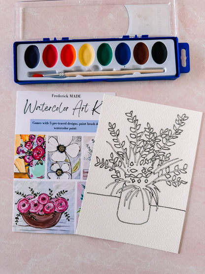 Floral MINI Watercolor Kit