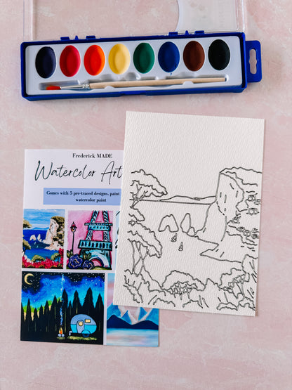 Scenes MINI Watercolor Kit