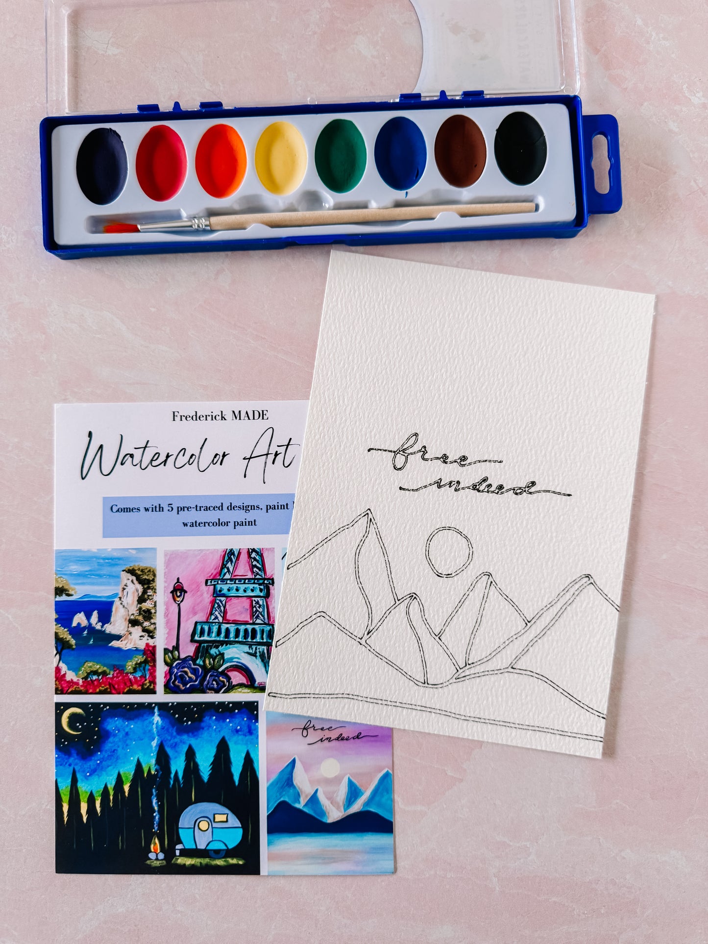 Scenes MINI Watercolor Kit