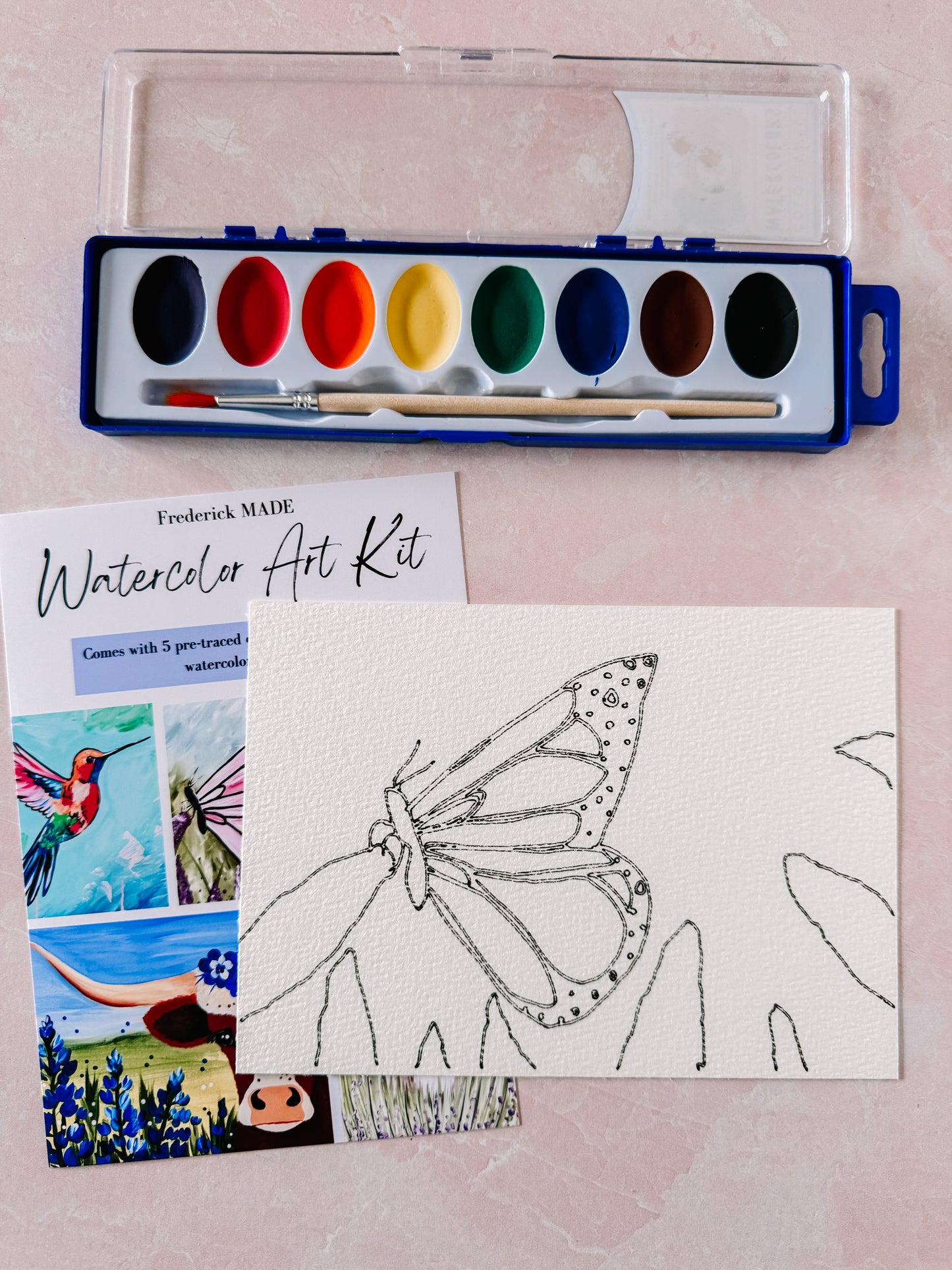 Animals MINI Watercolor Kit