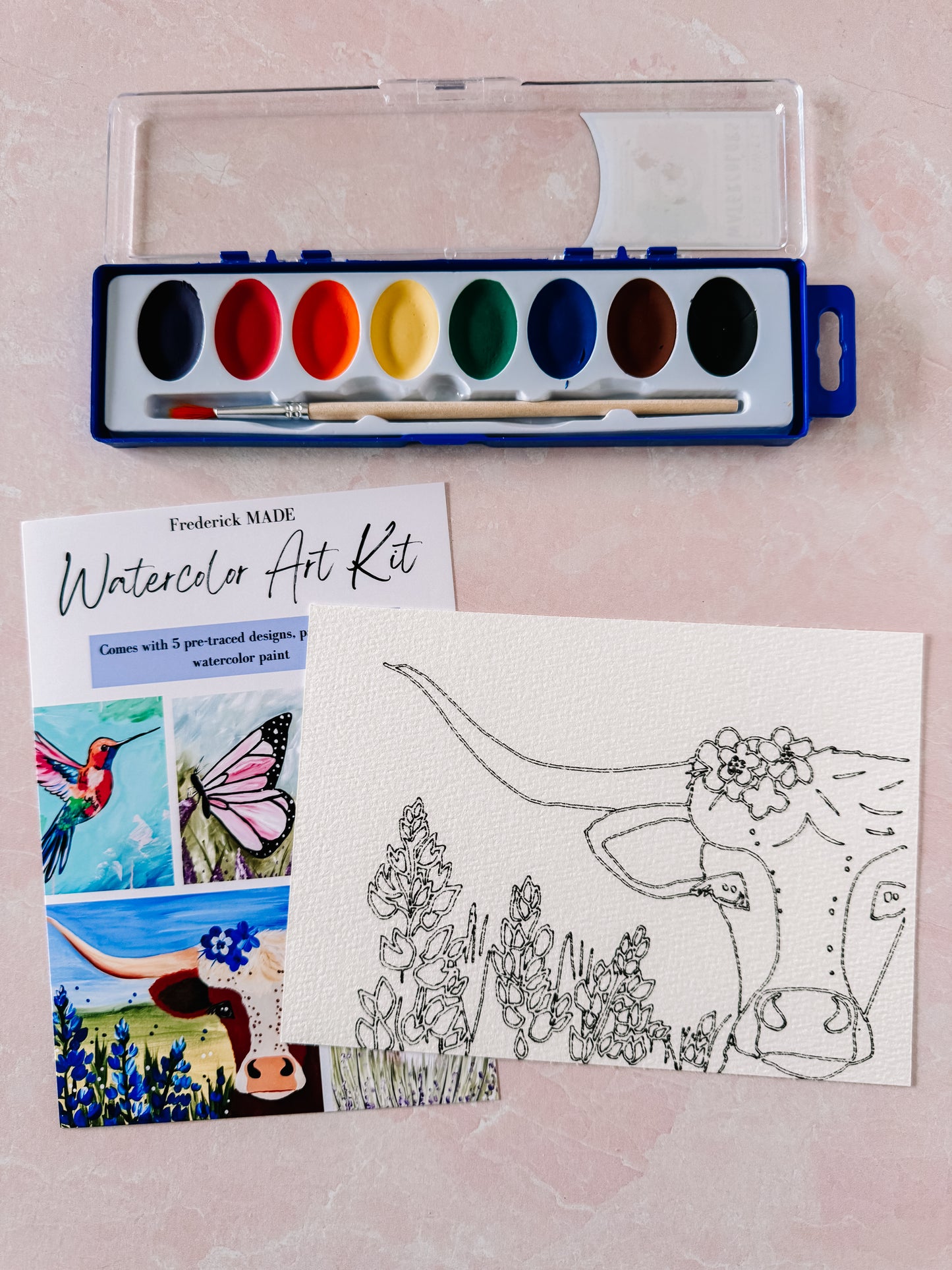 Animals MINI Watercolor Kit