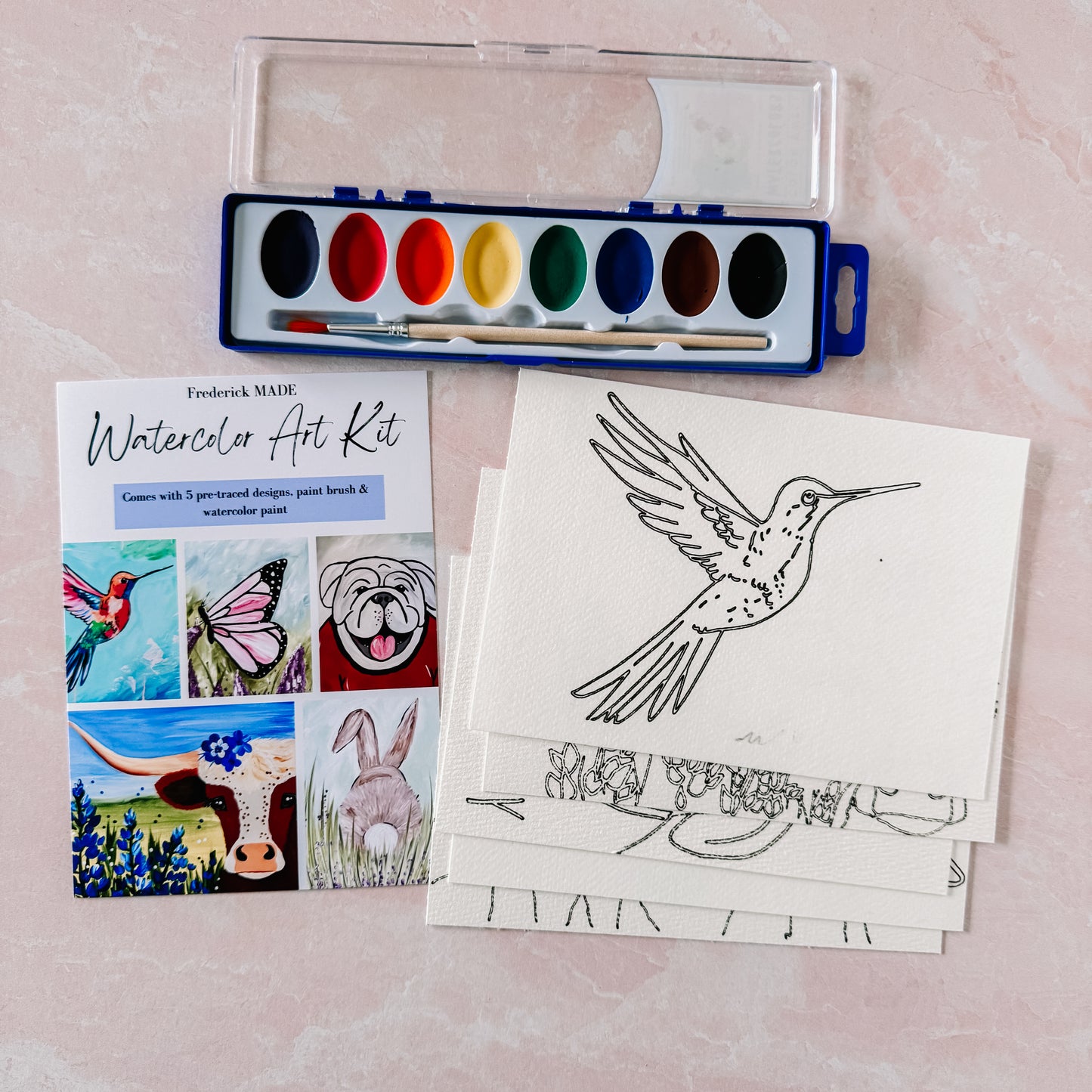 Animals MINI Watercolor Kit