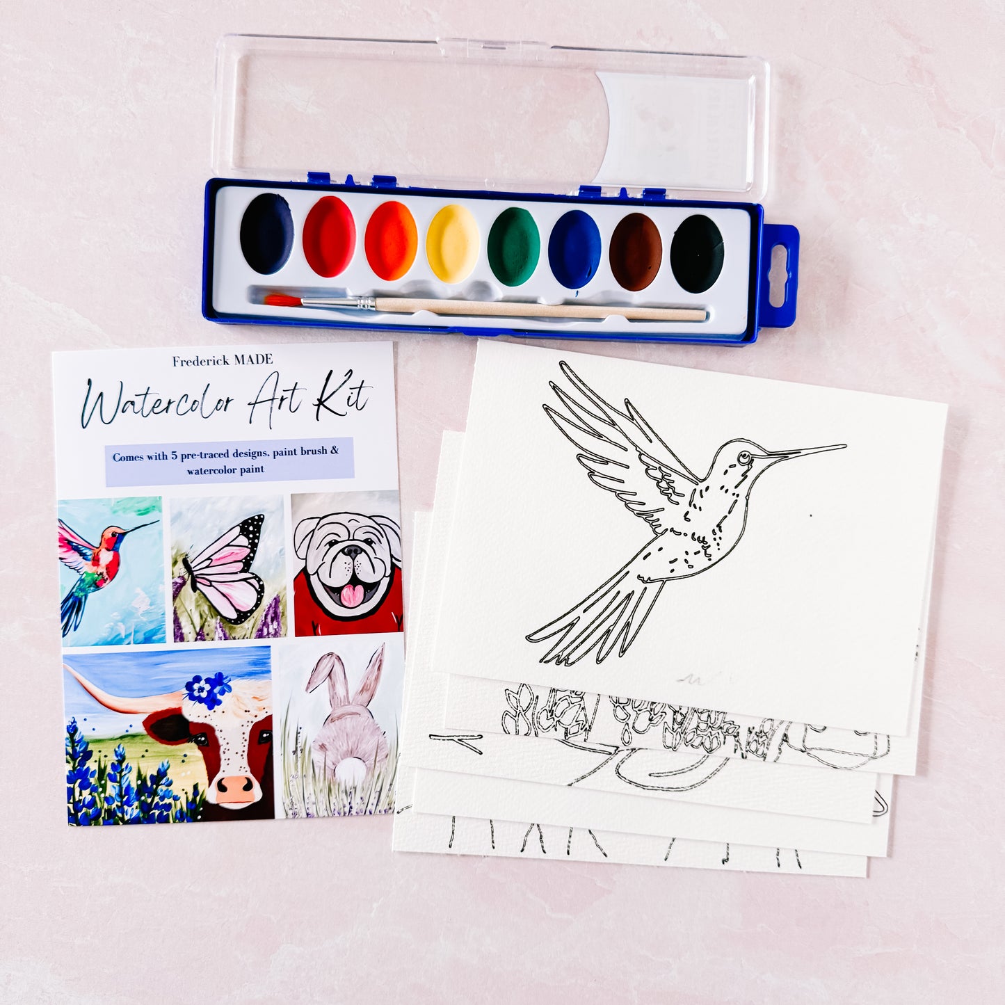 Animals MINI Watercolor Kit