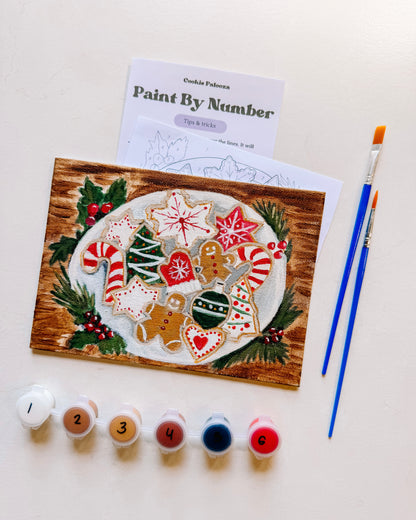 Cookie Palooza Mini Paint By Number Kit