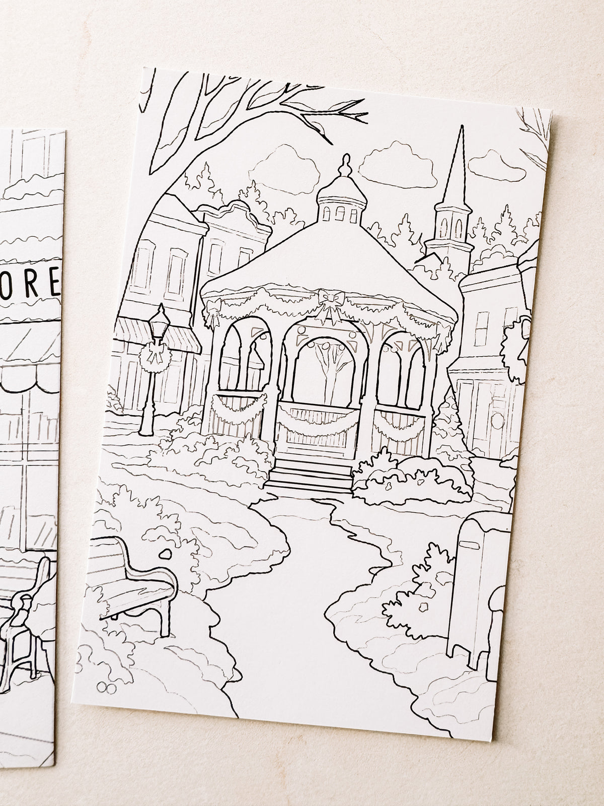 Individual Coloring Postcards