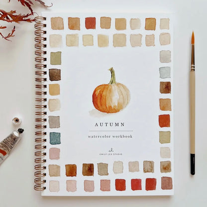 Autumn Watercolor Workbook