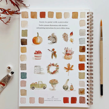 Autumn Watercolor Workbook