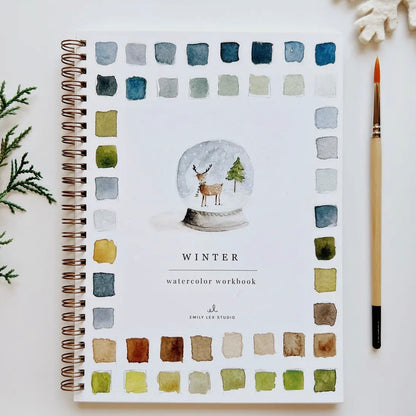 Winter Watercolor Workbook