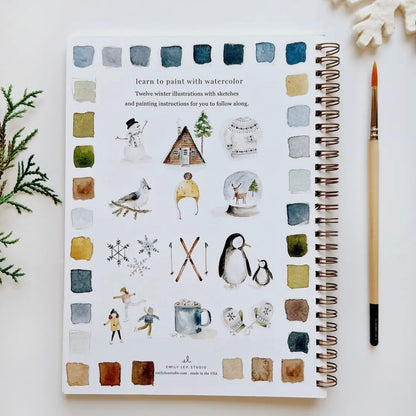 Winter Watercolor Workbook