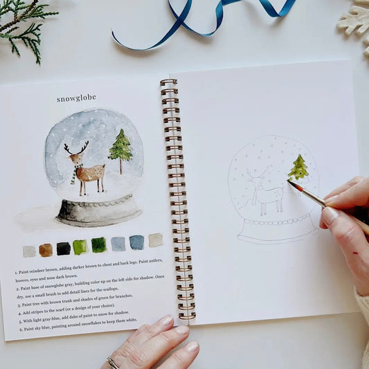 Winter Watercolor Workbook