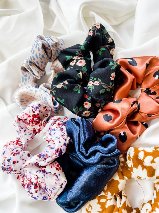 Satin Scrunchies