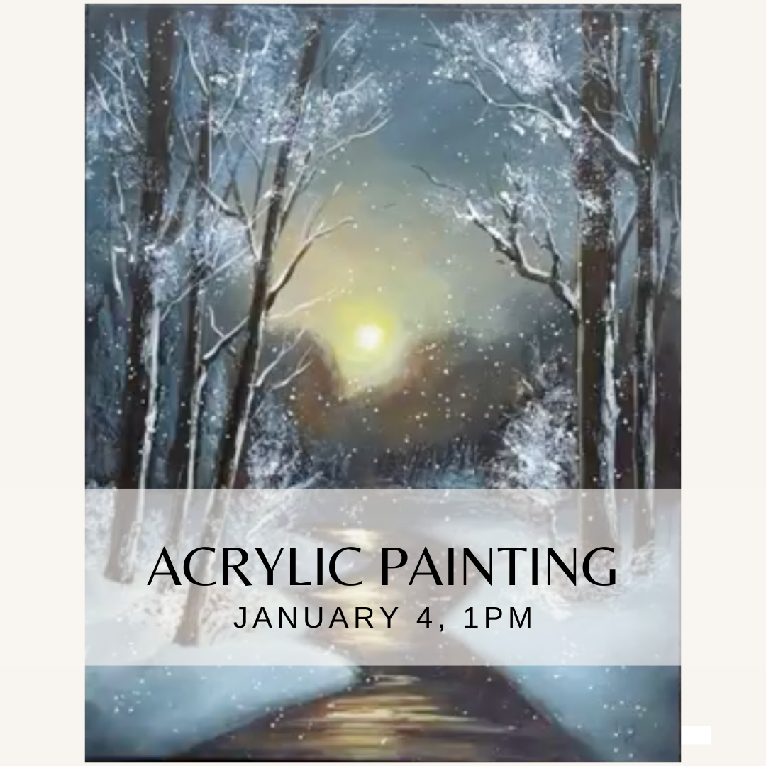 Acrylic Painting with Christy - January 4