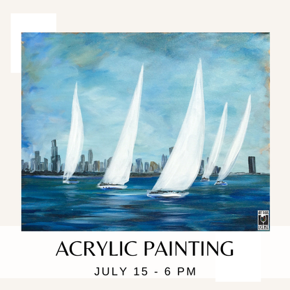 Acrylic Painting with Christy - July 15