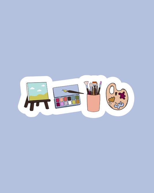 Painting Essentials Sticker