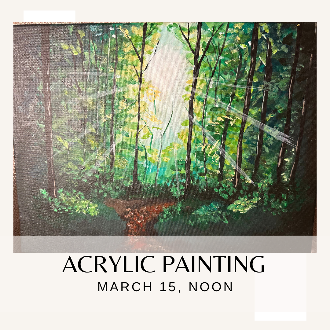 Acrylic Painting with Christy - March 15