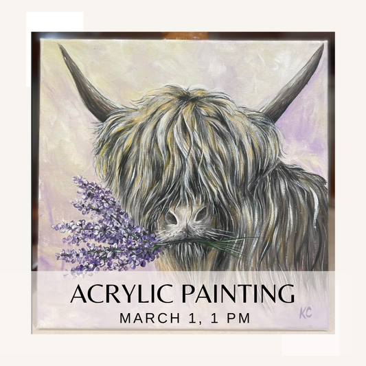 Acrylic Painting with Christy - March 1