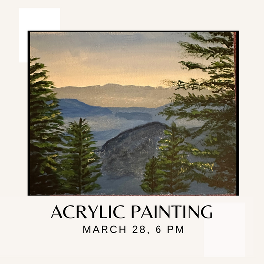 Acrylic Painting with Christy - March 28