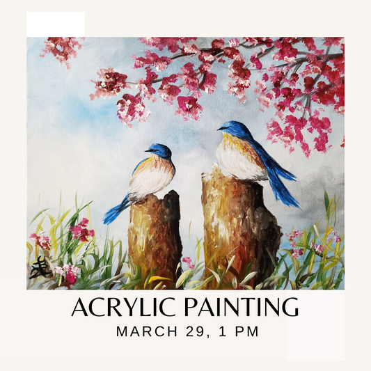 Acrylic Painting with Christy - March 29