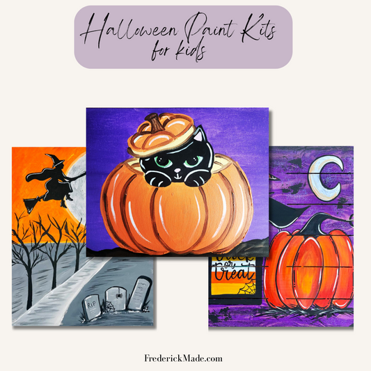 Halloween Kids Paint Kit