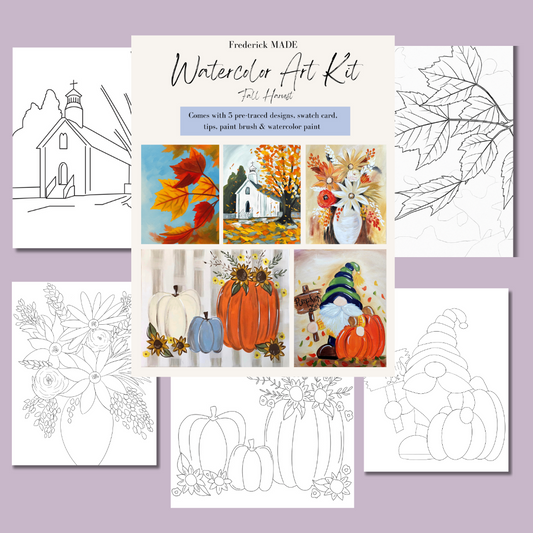 Fall Harvest MINI Watercolor Kit
