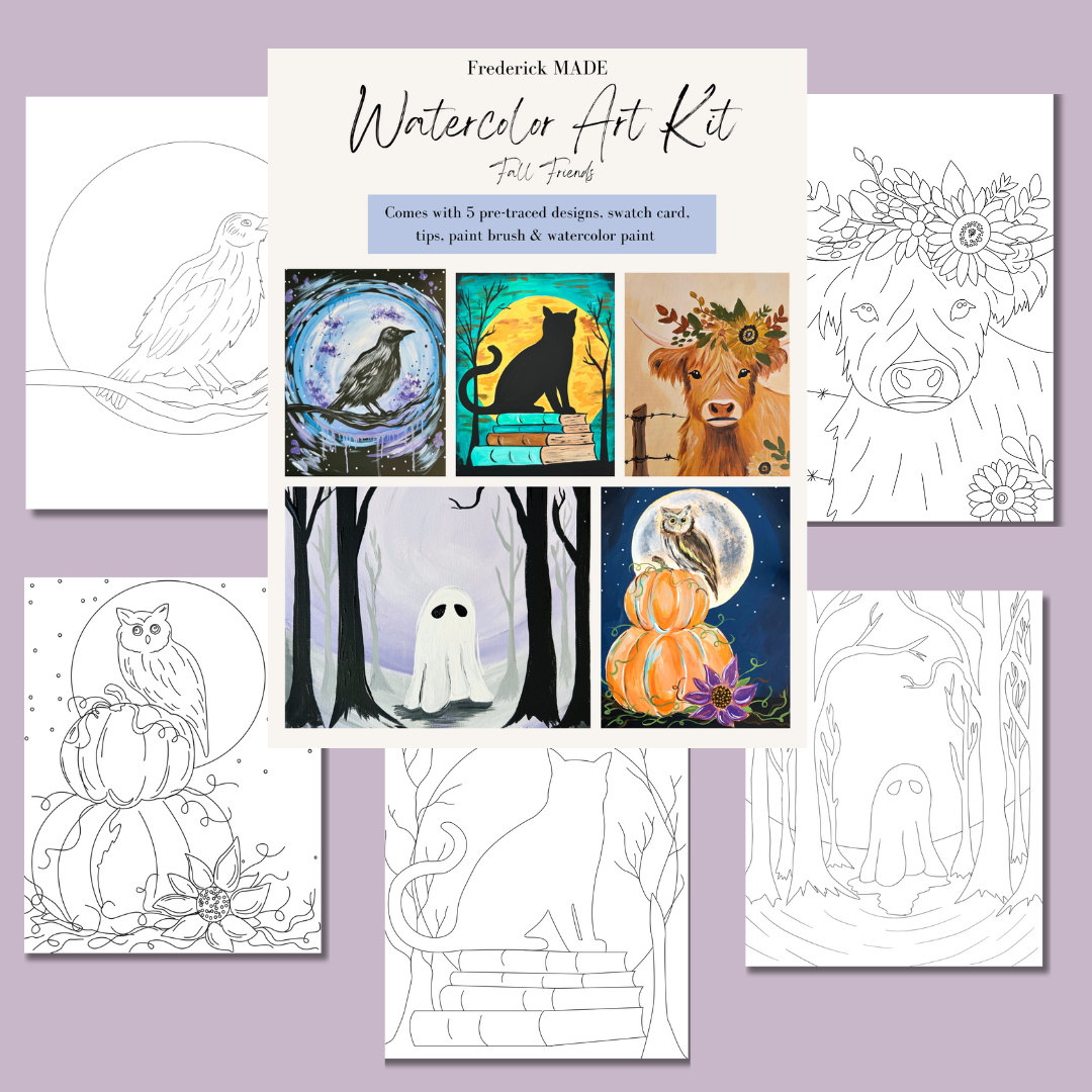 Fall Friends MINI Watercolor Kit