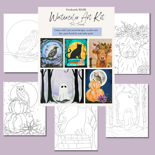 Fall Friends MINI Watercolor Kit