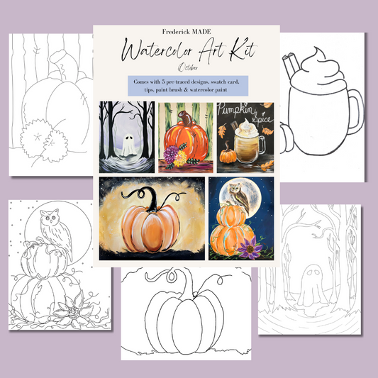 October MINI Watercolor Kit