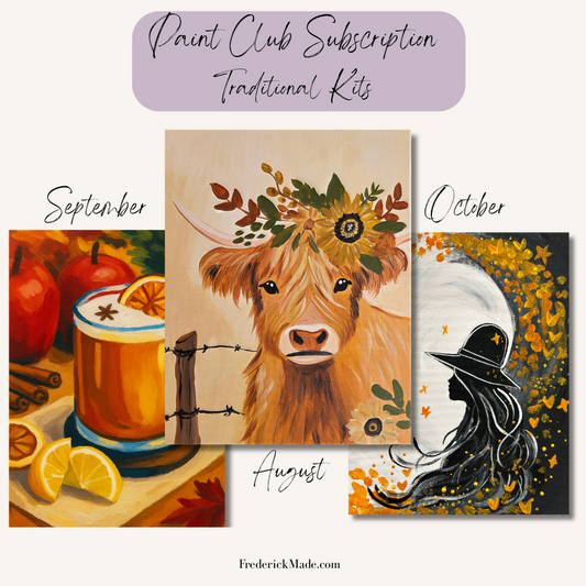 Paint Club Subscription Box
