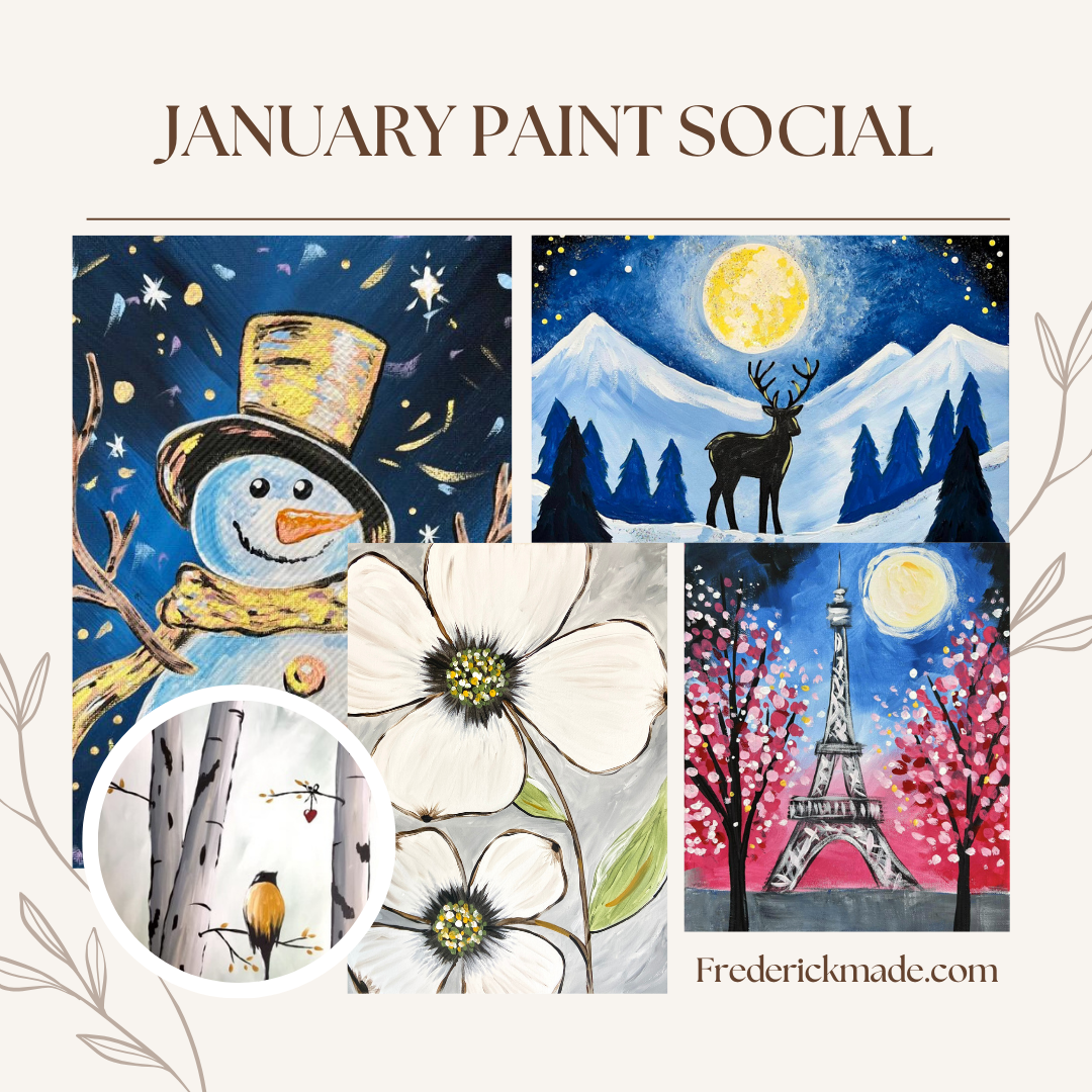 January Paint Social