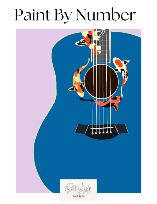 Pre-Order Guitar Mini Paint by Number