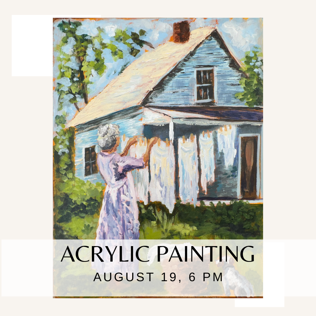 Acrylic Painting with Christy - August 19