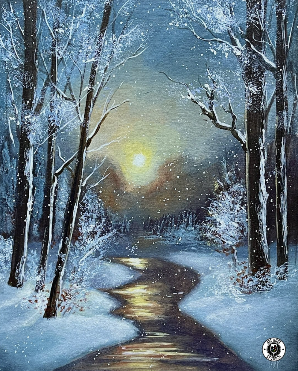 Acrylic Painting with Christy - January 4