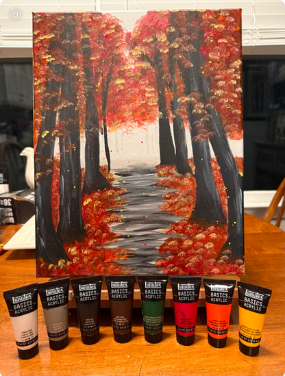 Beginner Acrylic Painting with Michelle - Halloween Day!