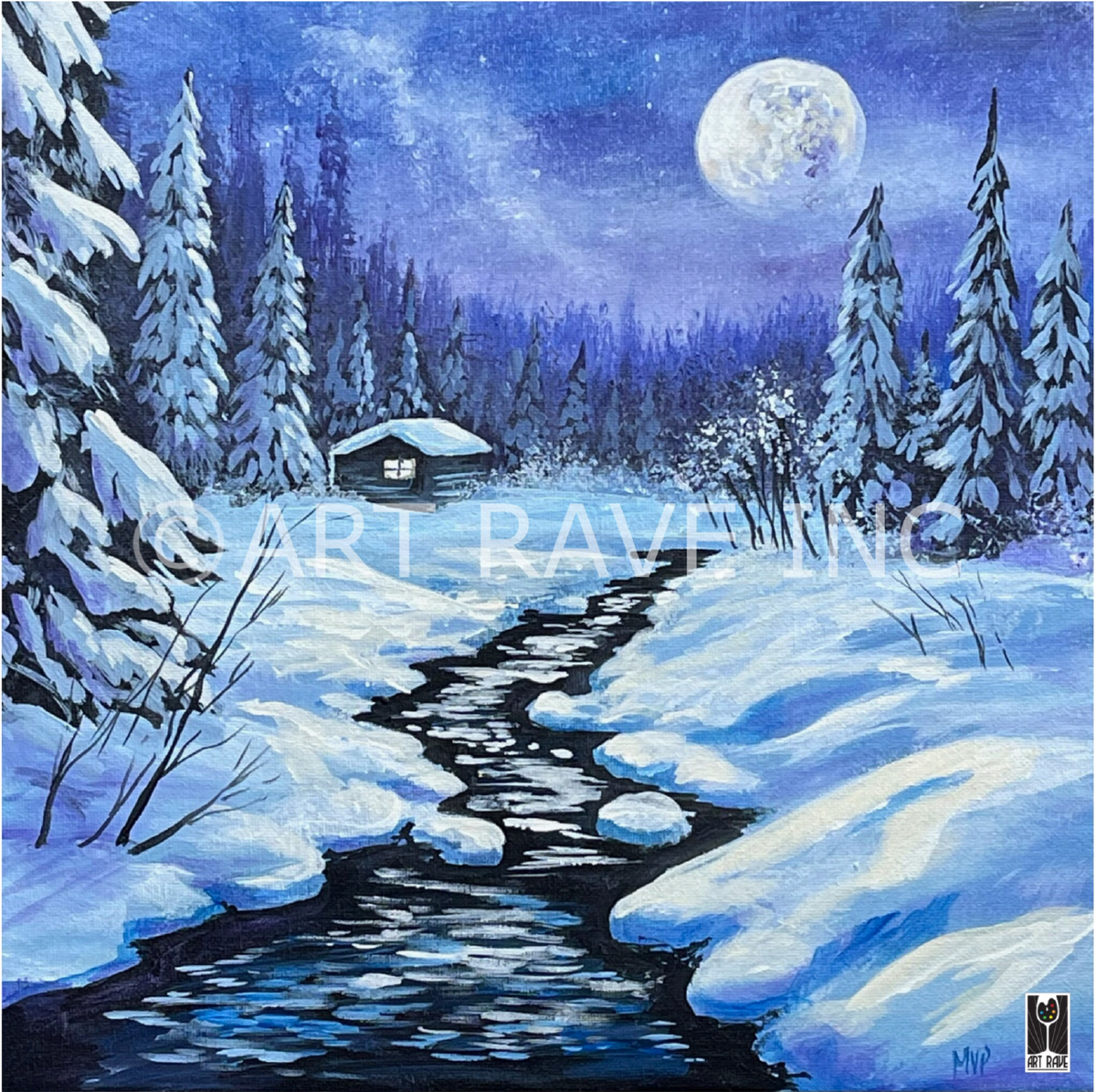 Snowy River | Acrylic Painting Workshop with Christy - January 24