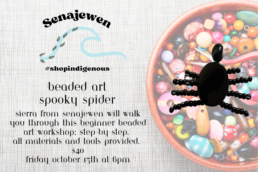 Beaded Art Spooky Spider Workshop - October 13