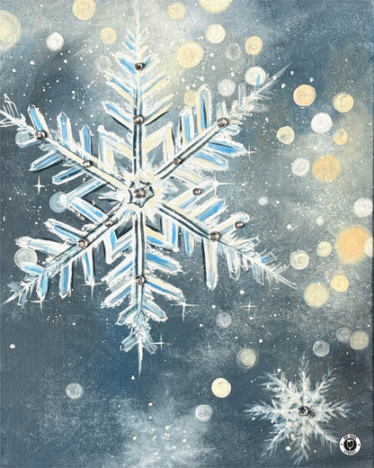 Sparkling Snow | Acrylic Painting Workshop with Christy - January 9