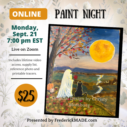 Online Paint Night with Christy - September 21