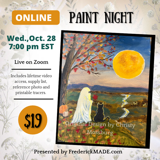 Online Paint Night with Christy - October 28