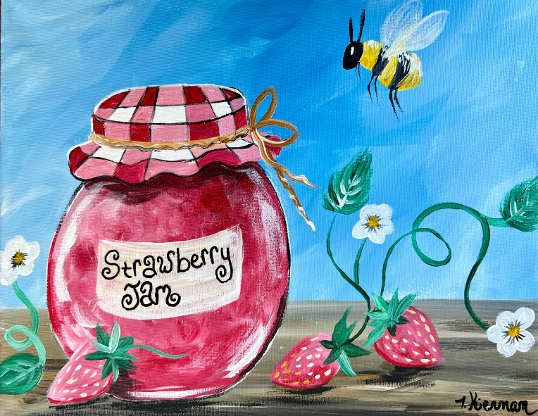 Strawberry Jam Paint Kit