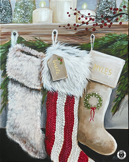 Acrylic Painting with Christy - December 6